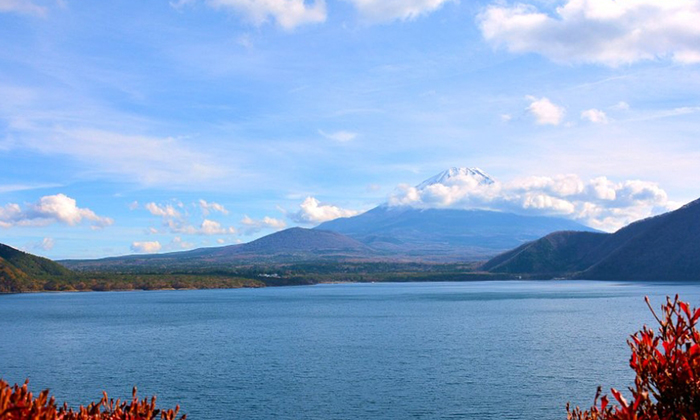 富士山本栖湖
