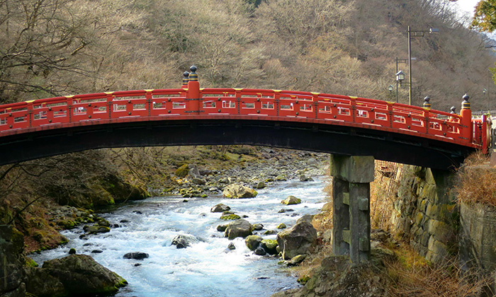 日光神橋（Shinkyo Bridge）